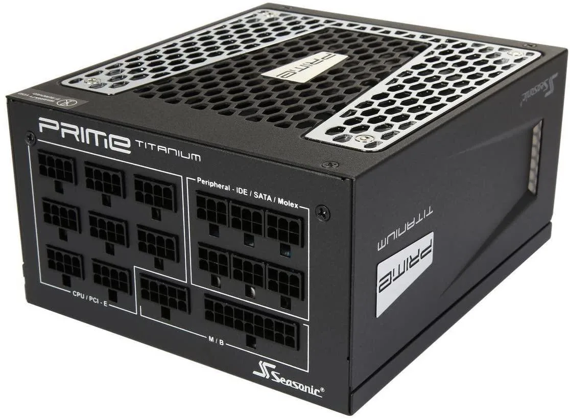 Seasonic Seasonic PRIME TX-1000 1000W 80+ Titanium power supply — product photo