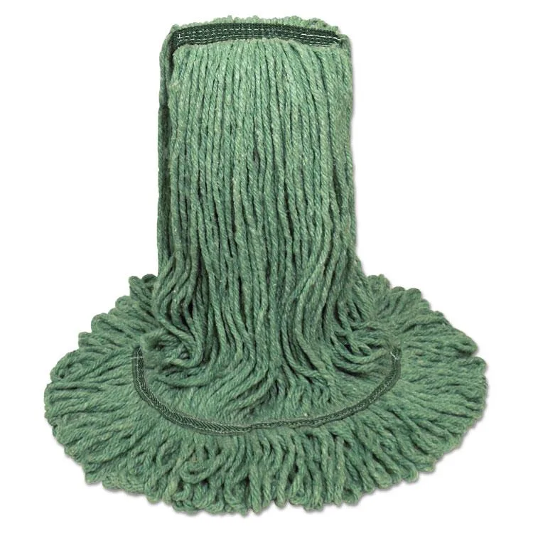 Boardwalk Boardwalk 502GNNB Medium Green Cotton/Rayon Mop Head 12/Carton — product photo
