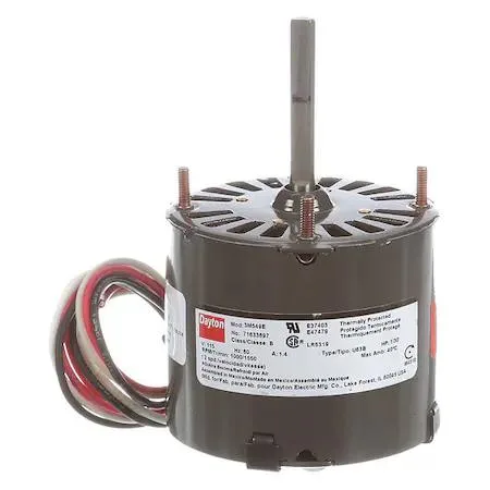 Dayton Dayton 71633697M HVAC Motor 1/30 HP 1550 rpm 115V 3.3 Frame — product photo