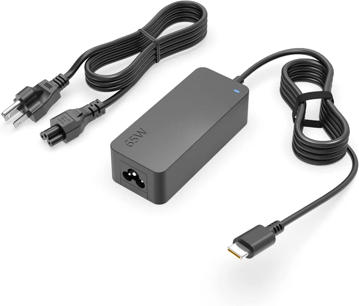 PISKEKAT PISKEKAT USB-C laptop charger 65W 45W UL certified — product photo