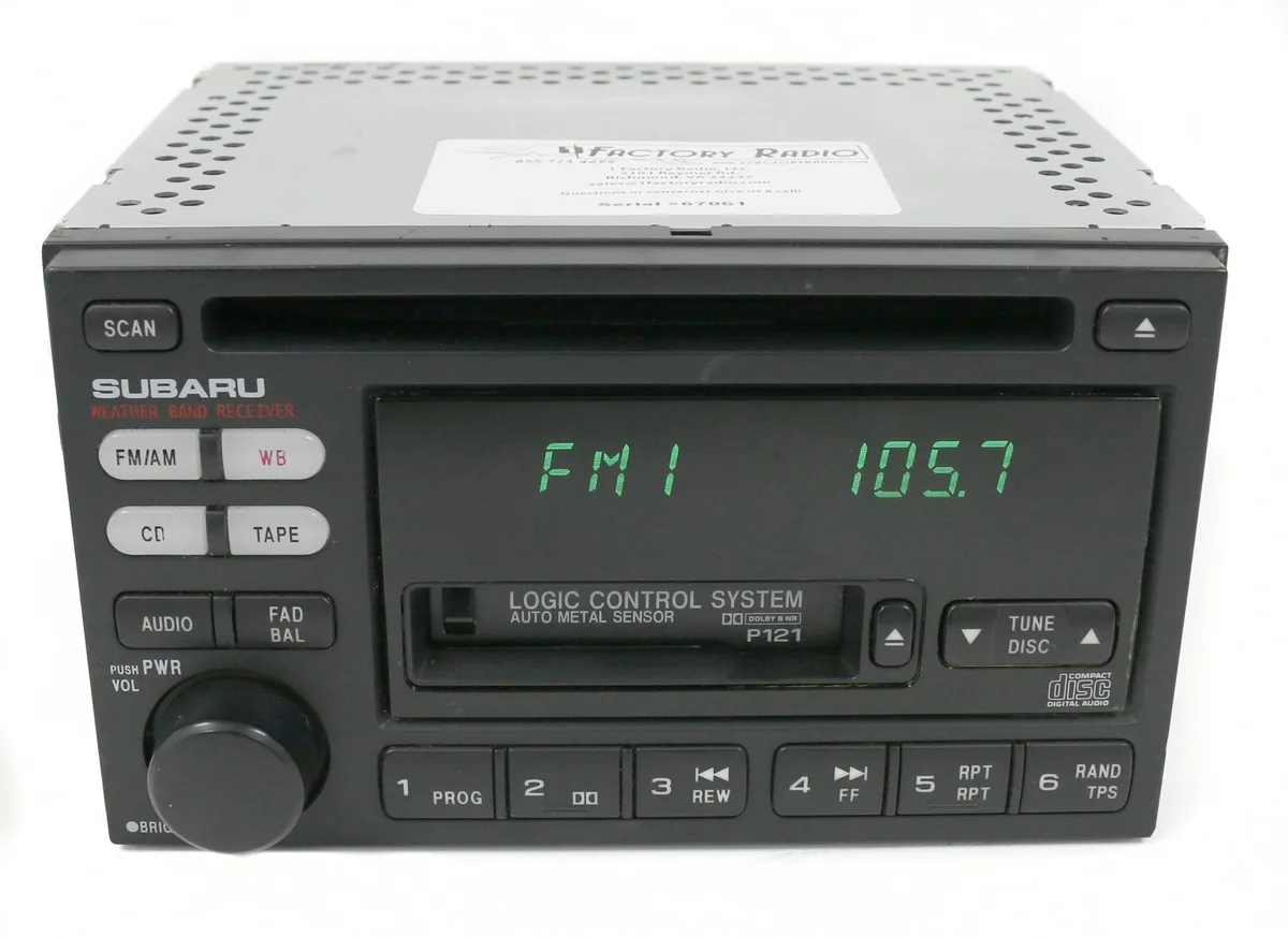 1 Factory Radio 1 Factory Radio 86201AE12A Face P121 receiver — product photo