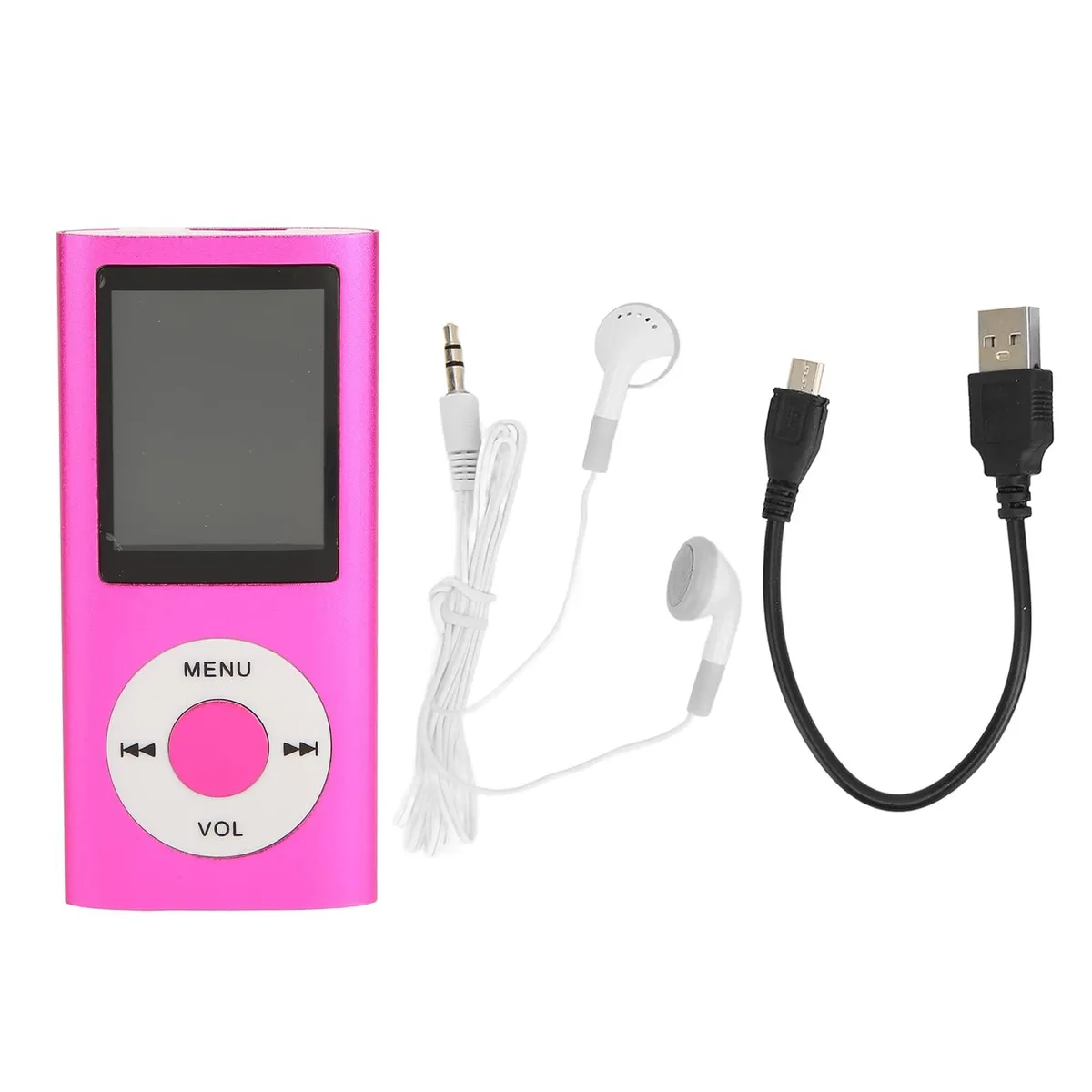  SUNGOOYUE MP3 Player Pink 1.8" 64GB — product photo
