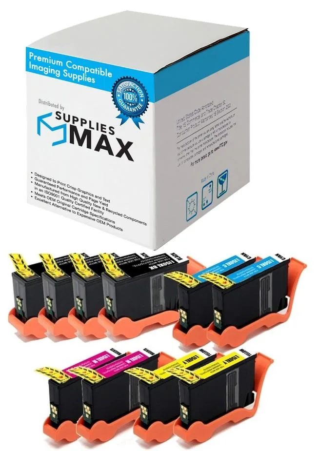 SuppliesMax SuppliesMax 150XLA High Yield Inkjet Combo Pack (4 BK/2 C/M/Y) 750 Pages — product photo