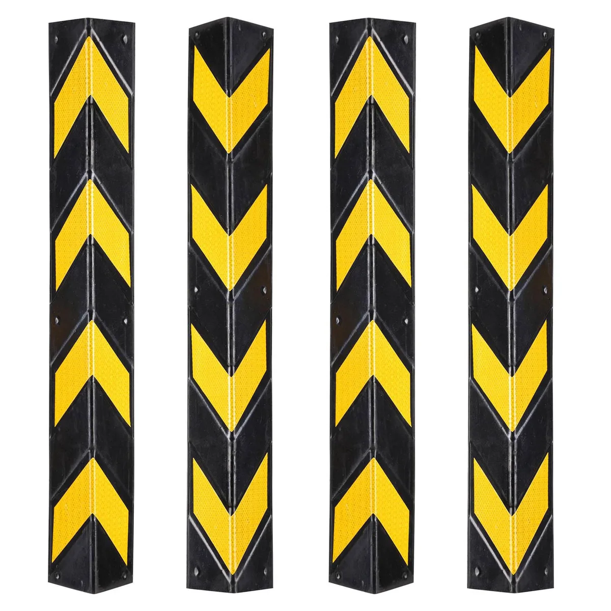 Yescom USA, Inc. Yescom USA, Inc. 31" Rubber L-Shape Corner Guard 4 Pack — product photo