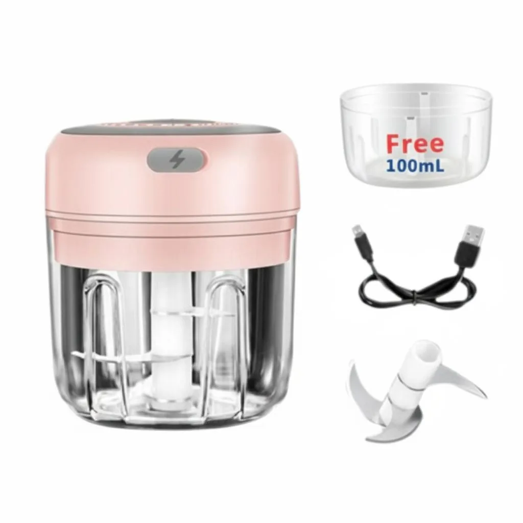The Perfect Part The Perfect Part Electric Garlic Chopper 300ML Pink — product photo