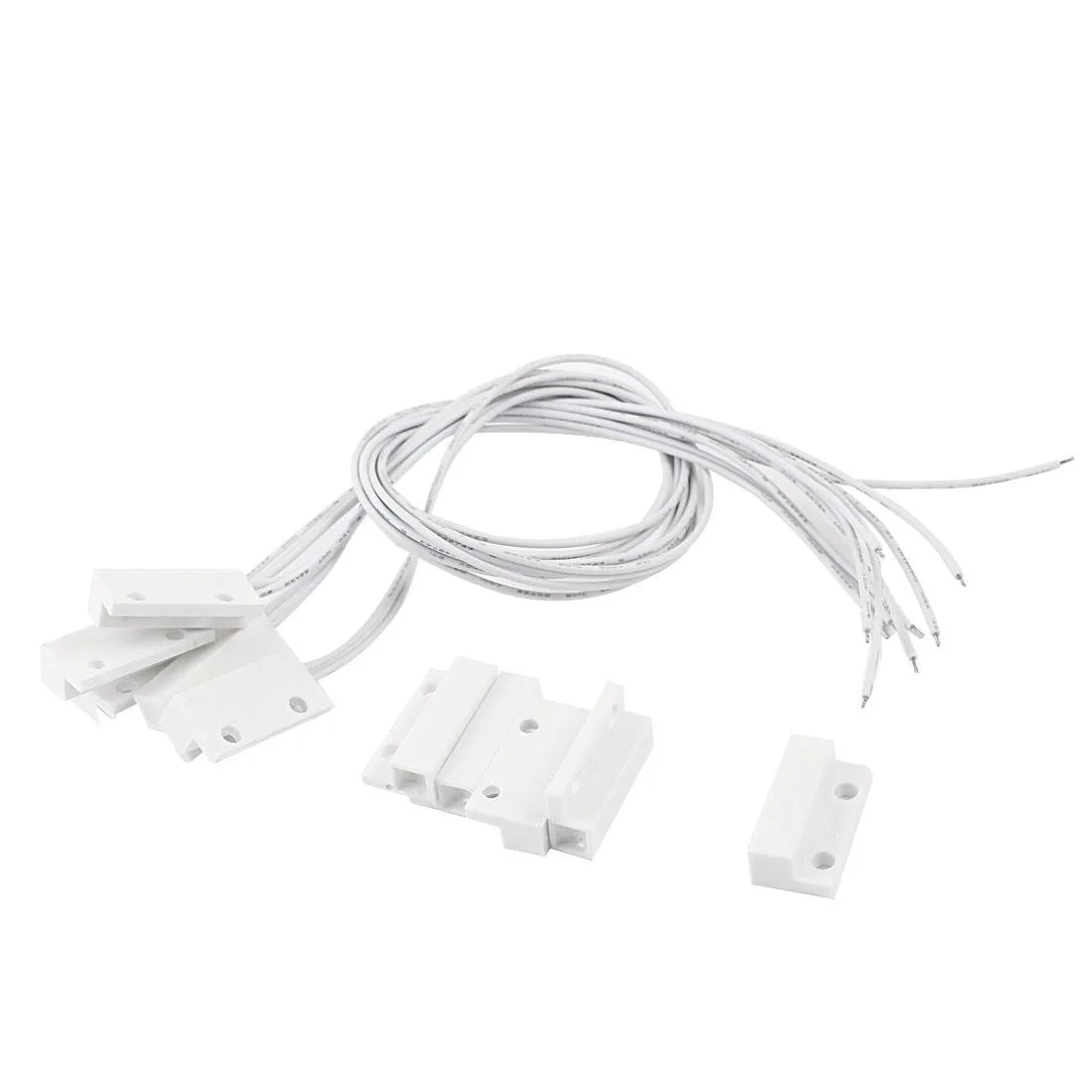 Unique-Bargains Unique-Bargains 5 Pcs Door Window Magnetic Switch NO Normally Open Control Sensor — product photo