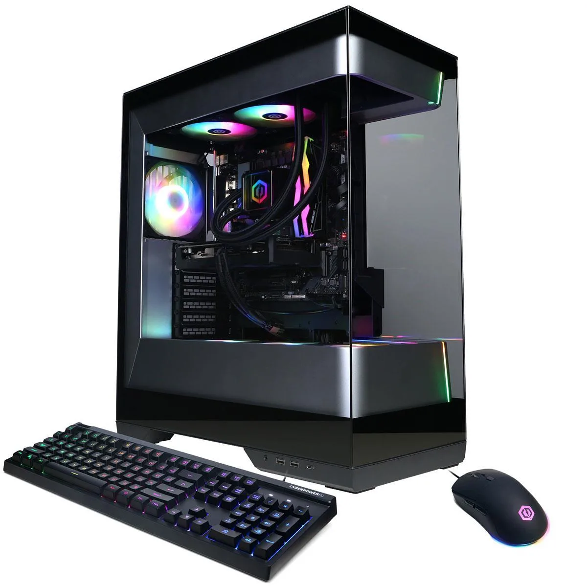 CyberpowerPC CyberpowerPC Gamer Supreme Intel Core Ultra 9 285 32GB 2TB Radeon RX 9060 XT 16GB gaming PC — product photo