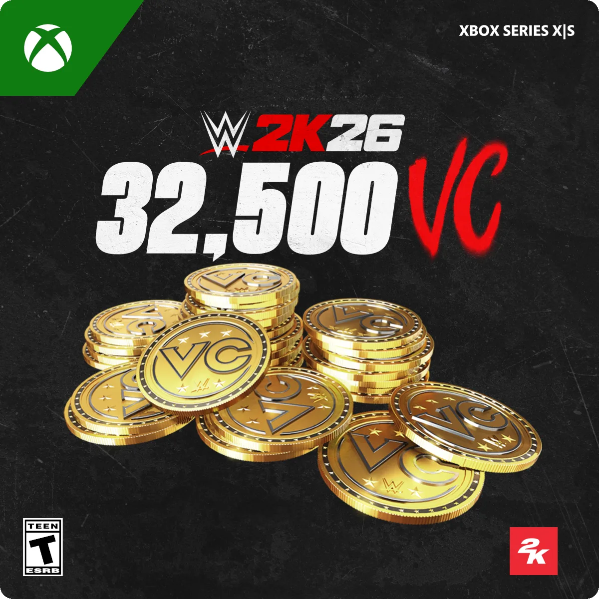 2K GAMES 2K GAMES 7F6-00927 WWE 2K26 32500 VC Pack Xbox Series X|S downloadable game — product photo