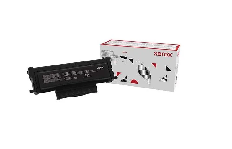 Black rectangular toner cartridge with smooth matte finish