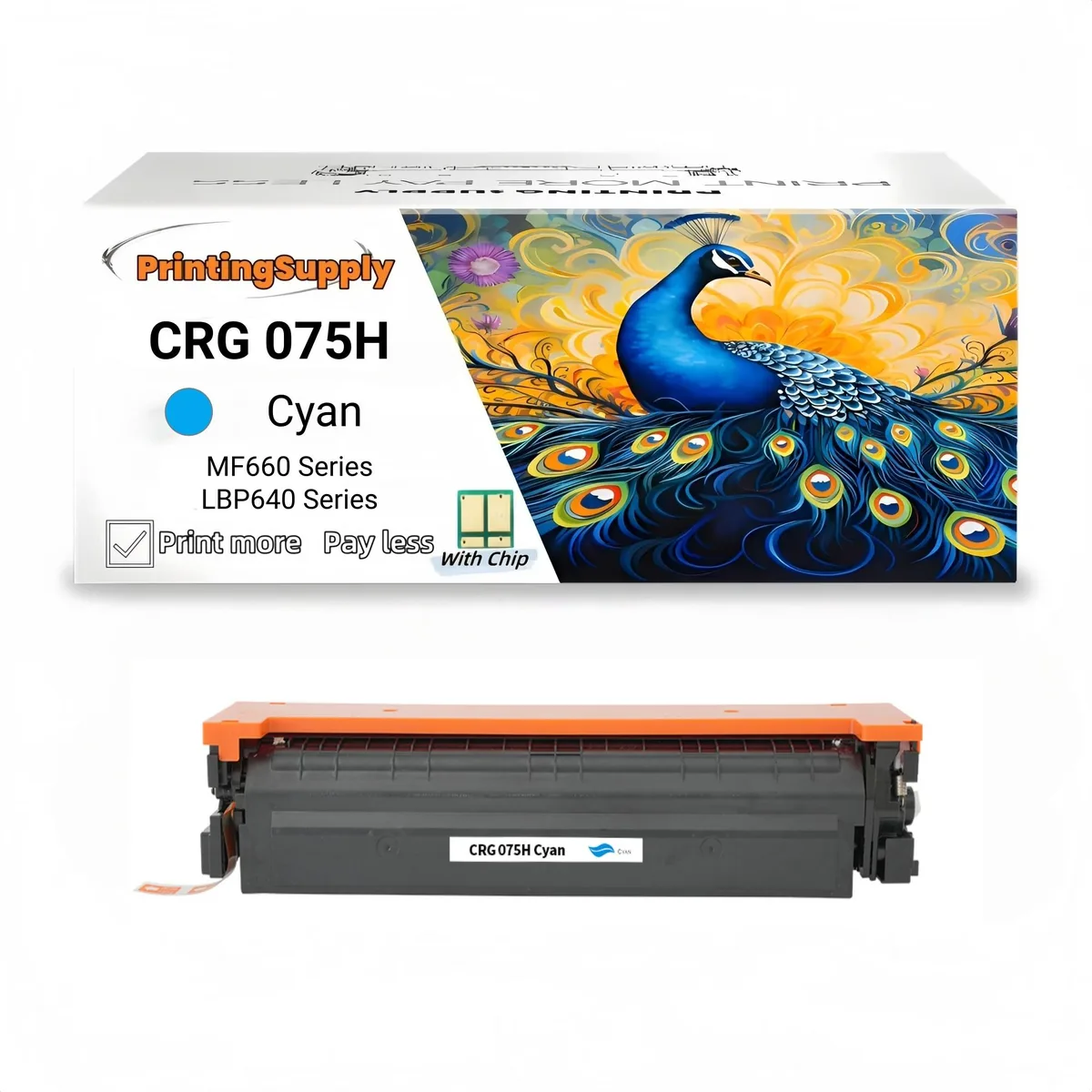 Aster Graphics Inc Aster Graphics Inc 075H Cyan High Yield toner cartridge 2500 pages — product photo
