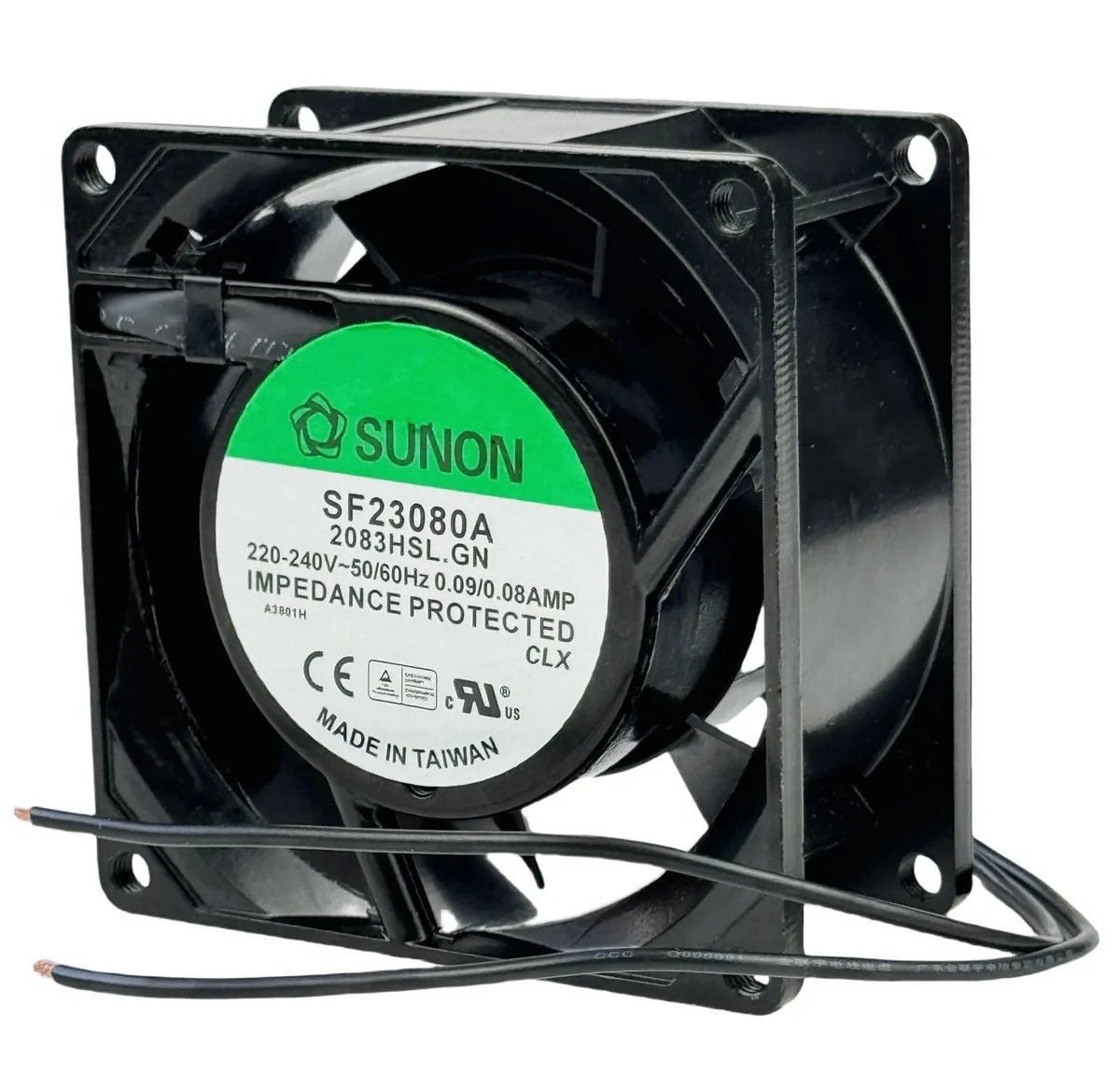 Vszerda Vszerda SF23080A-2083HBL 80x80x38mm 2850 RPM 240V AC case fan — product photo