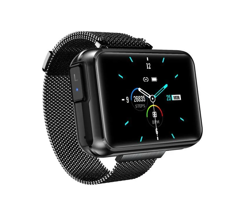 ZOSKVEE ZOSKVEE T91 1.4" Black Steel wearable technology — product photo