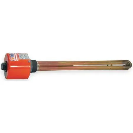 Tempco TSP02093 screw plug immersion heater brass plug copper sheath NEMA 1 enclosure