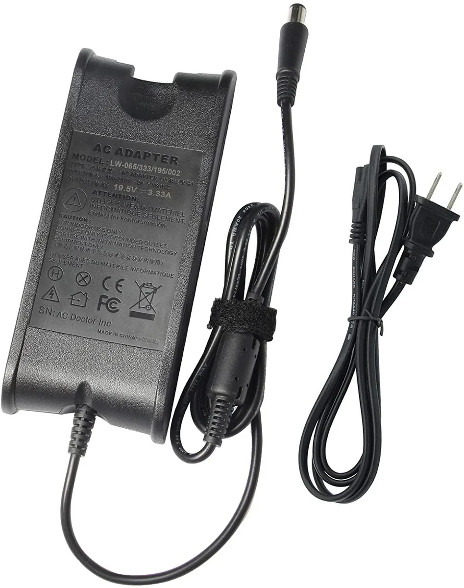 myVolts myVolts 19.5V 3.34A 65W AC Adapter 7.4x5.0mm for Dell — product photo