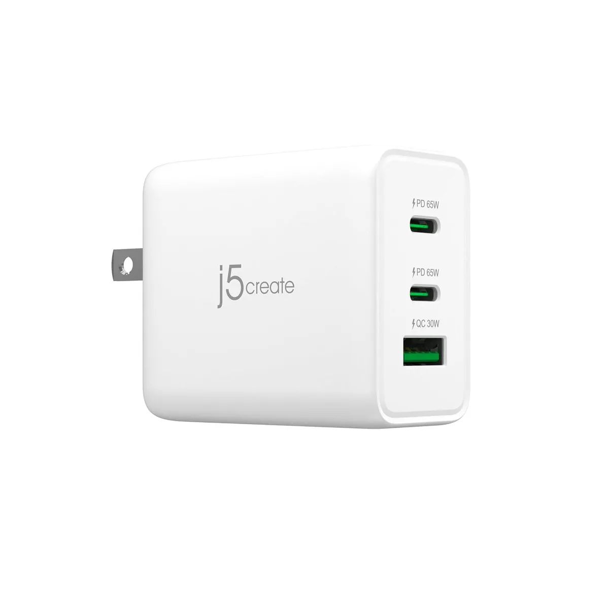 LORDWORLD LORDWORLD JUP3365 65W GaN USB-C 3 Port USB Charger — product photo