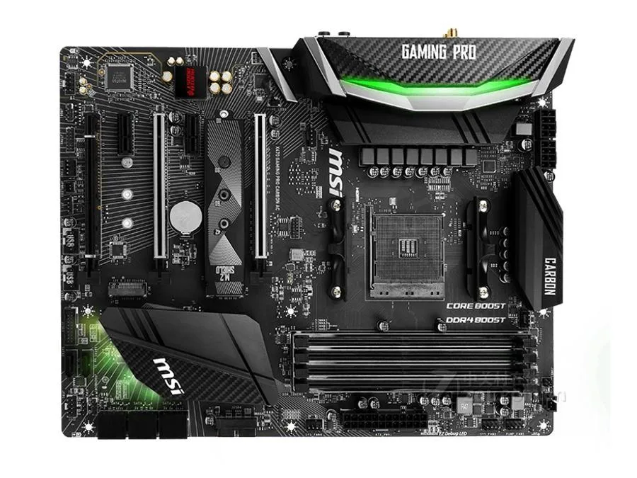 MSI MSI X470 GAMING PRO CARBON AC AMD motherboard — product photo