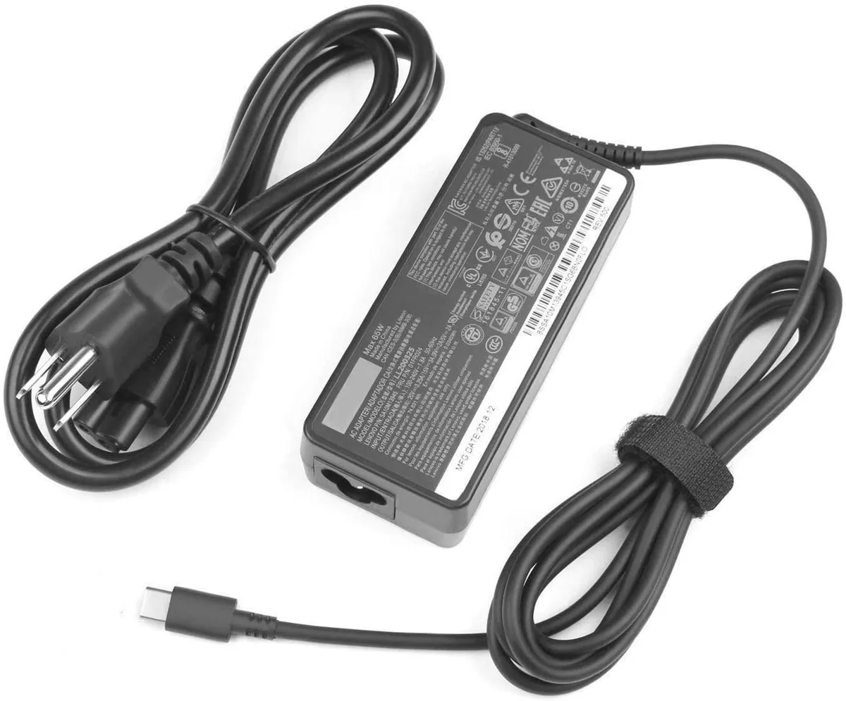 aibileec aibileec 65W USB-C AC Power Cord for Lenovo ThinkPad T480 T480S — product photo