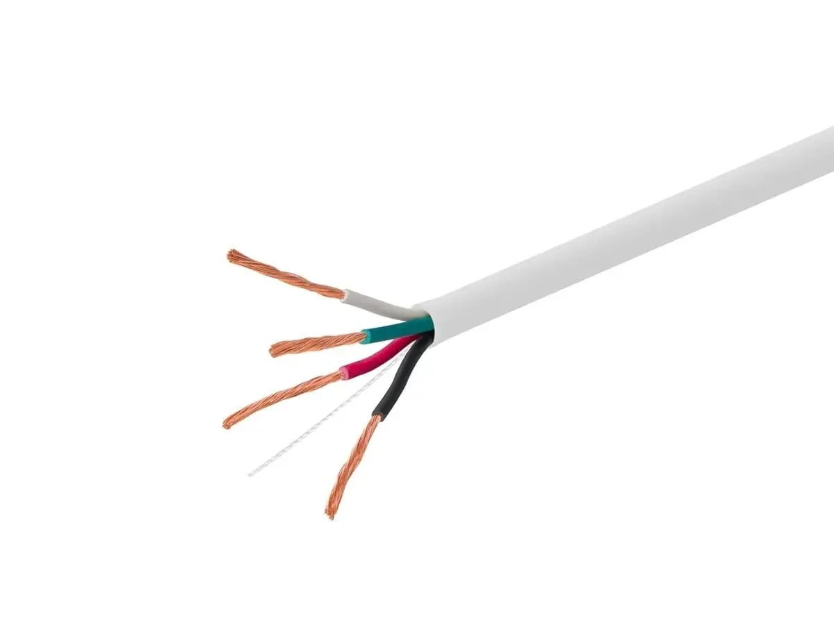 Monoprice Inc. Monoprice Inc. 44339 18AWG CL3 4-Conductor Speaker Wire 250ft White — product photo