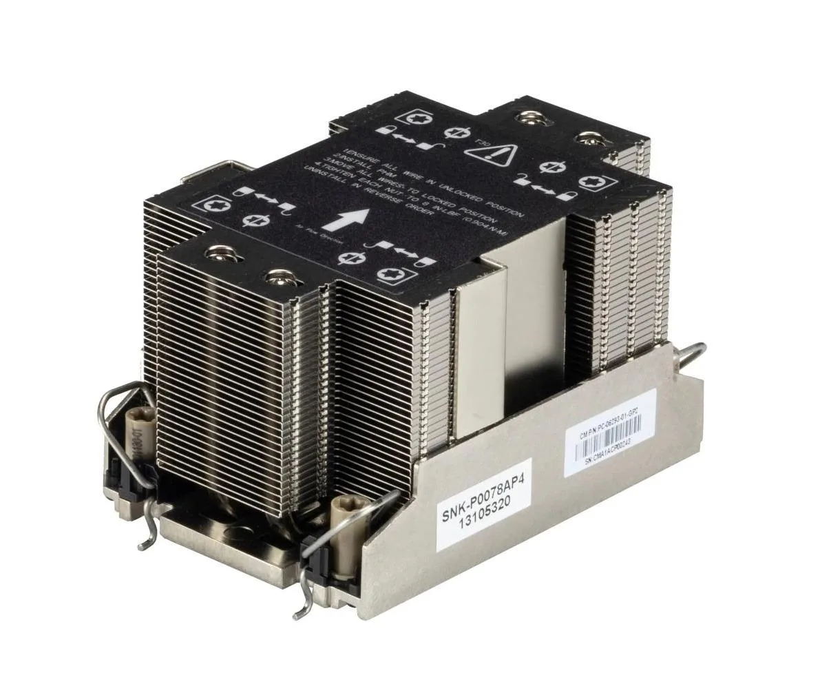Supermicro Supermicro SNK-P0078AP4 2U active CPU heat sink LGA4189 computer accessory — product photo