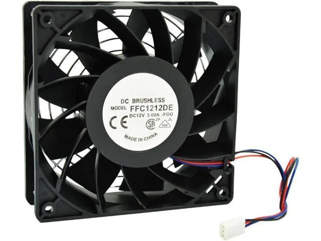 Manw Manw FFC1212DE 120mm 4000RPM 200CFM 12V 3-Pin case fan — product photo