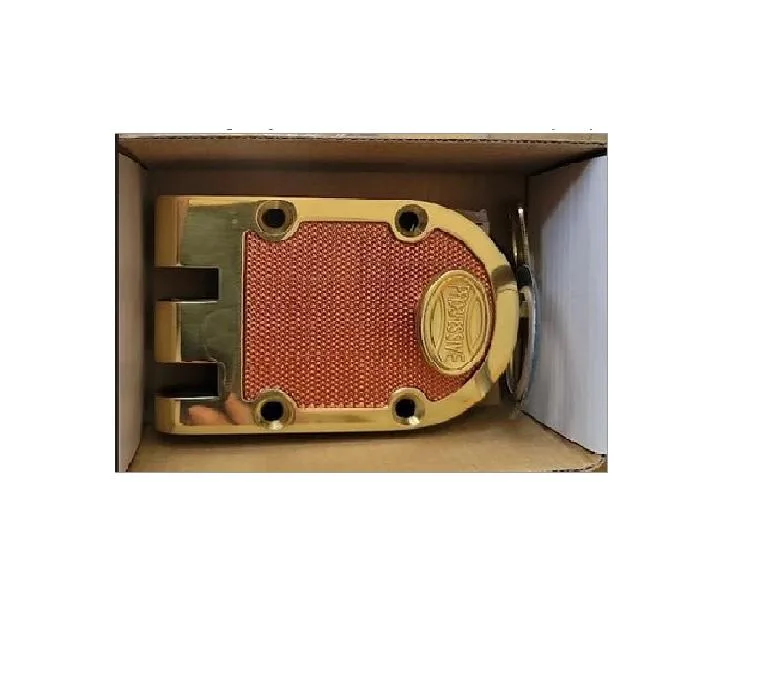 Progressive Hardware Co., Inc. Progressive Hardware Co., Inc. 1776-3 Grade 1 Jimmy Proof Deadbolt Single Cylinder Lock Set Polished Brass US3 — product photo