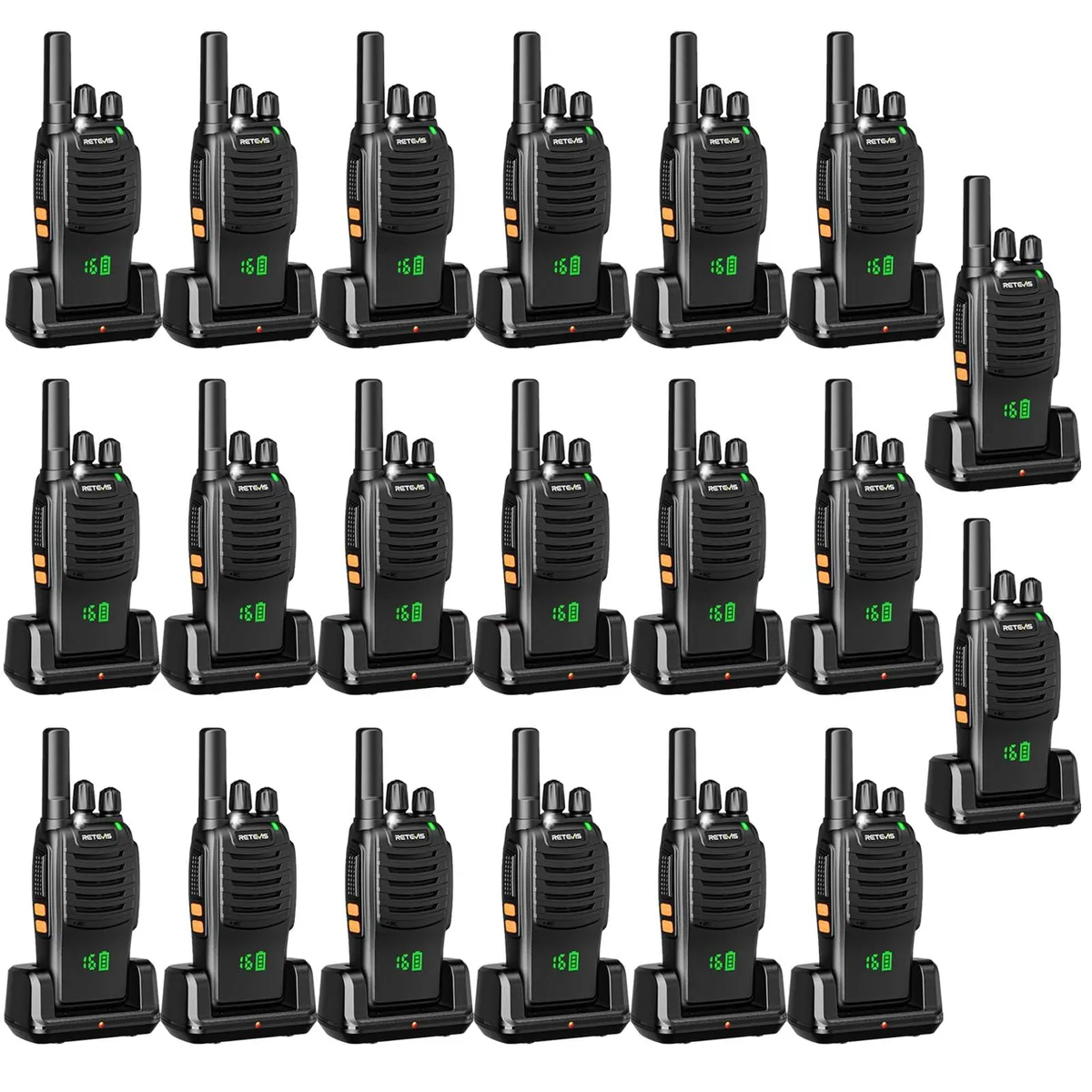 KEHIPI KEHIPI H777H Two-Way Radio 20 Pack 16 Ch USB-C — product photo