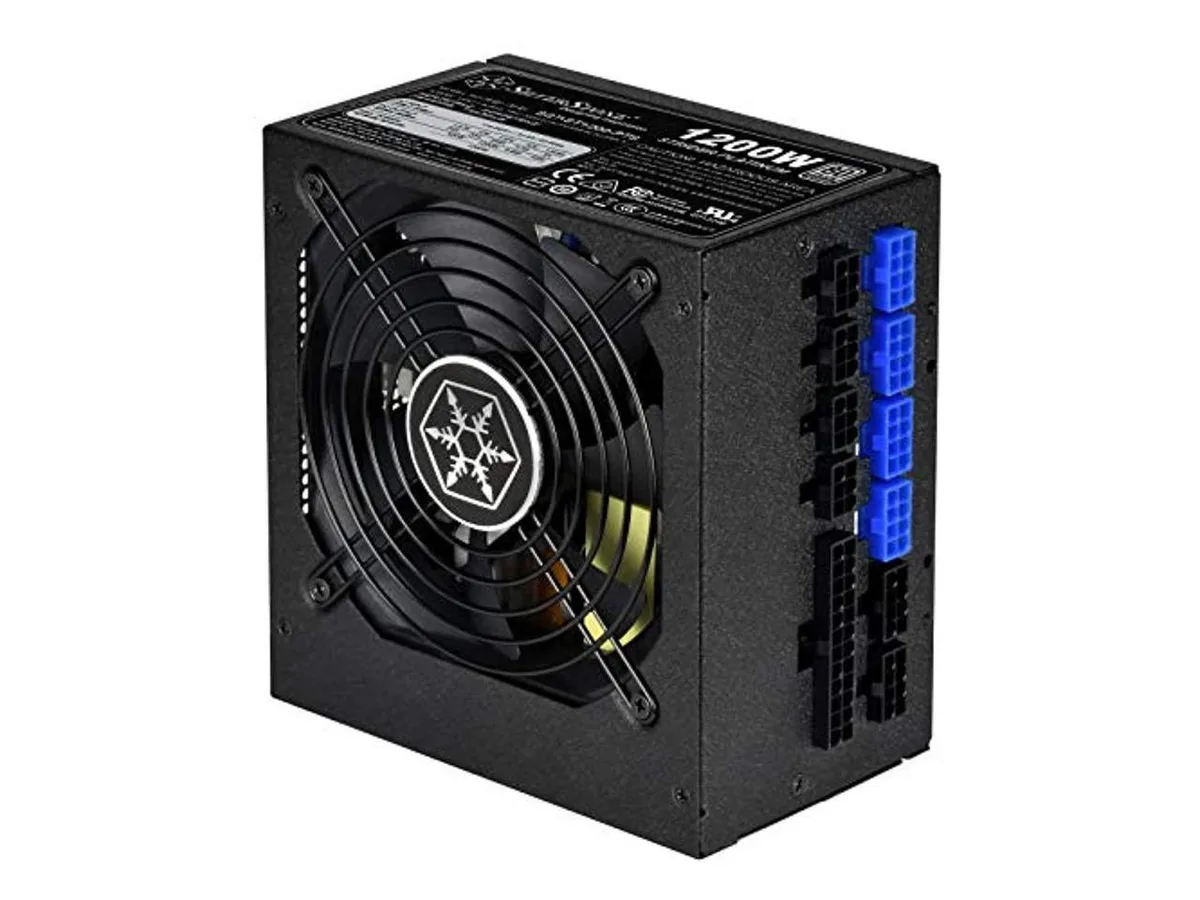 NO. NO. 1200W 80 Plus Platinum 140mm modular power adapter — product photo
