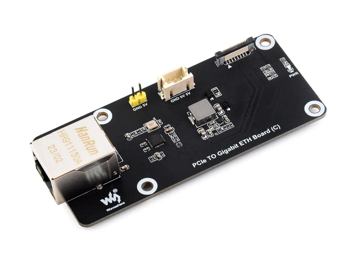 LORDWORLD LORDWORLD PCIe Gigabit Ethernet Board (C) for Raspberry Pi 5 — product photo