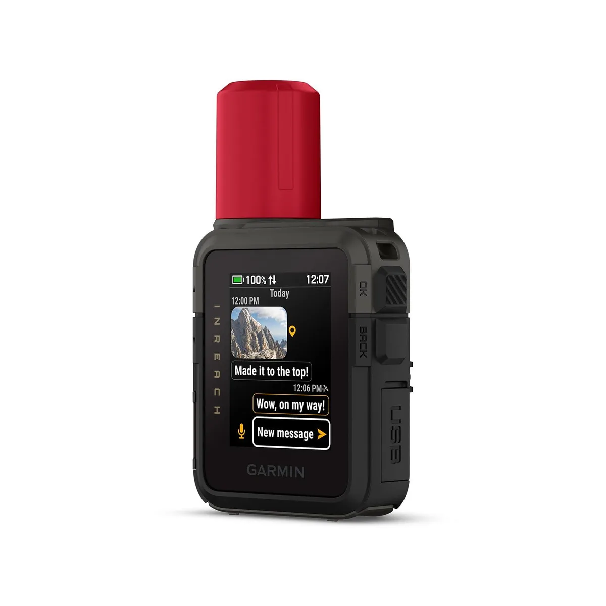 Garmin Garmin inReach Mini 3 Plus Satellite Communicator Black/Red — product photo