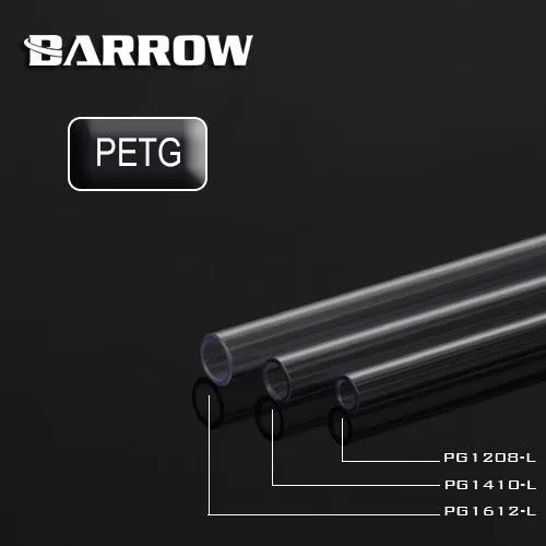 Barrow Mods Barrow Mods PETG Rigid HardTube 16/12mm 500mm Clear — product photo