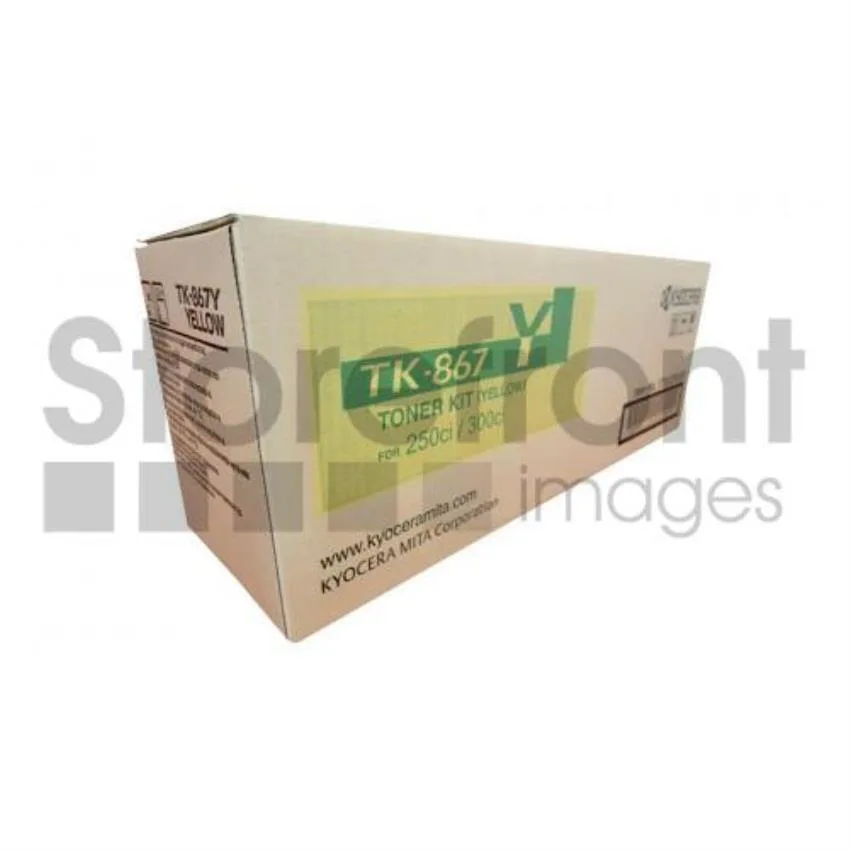 Kyocera Kyocera TK867Y Yellow Toner Cartridge 12000 Pages — product photo
