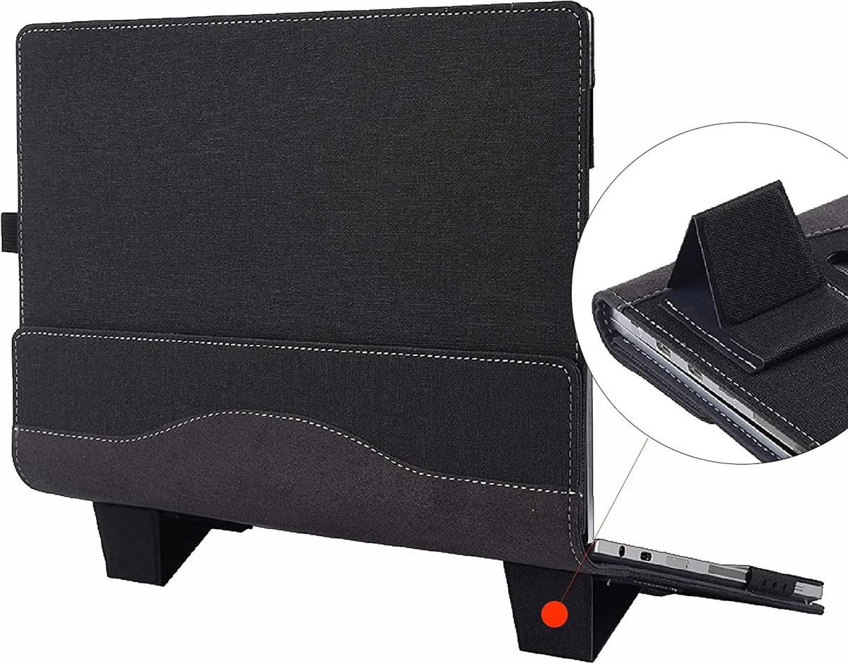 Werleo Werleo 13.3 inch Hard Case for Samsung Galaxy Book Flex NP930QCG and Galaxy Chromebook XE930QCA Black — product photo
