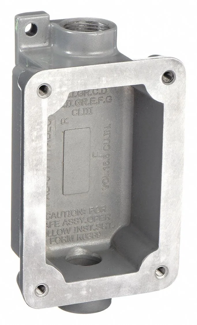 Killark Killark FXB-6 Electrical Box 15.5 cu in 1 Gang — product photo