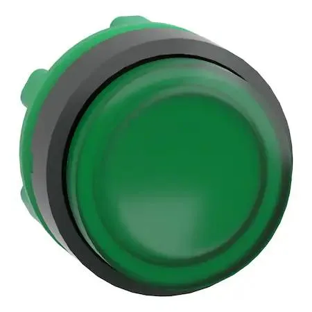 Schneider Electric Schneider Electric ZB5AH33 22 mm Extended Push Button Green — product photo