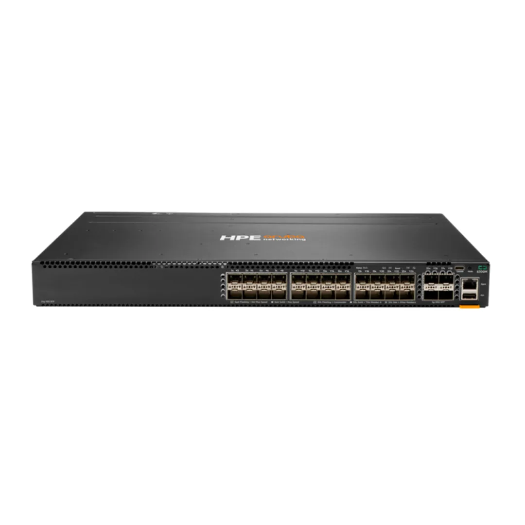 HPE HPE Aruba CX 6300M 24-port SFP+ 4-port SFP56 Switch JL658A — product photo