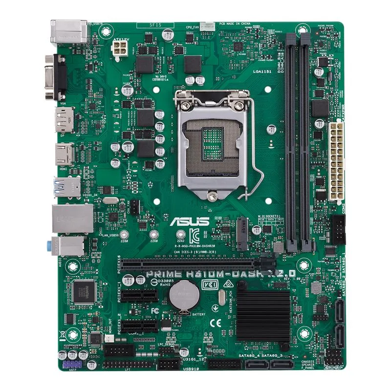ASUS ASUS PRIME H310-DASH R2.0 Intel motherboard — product photo