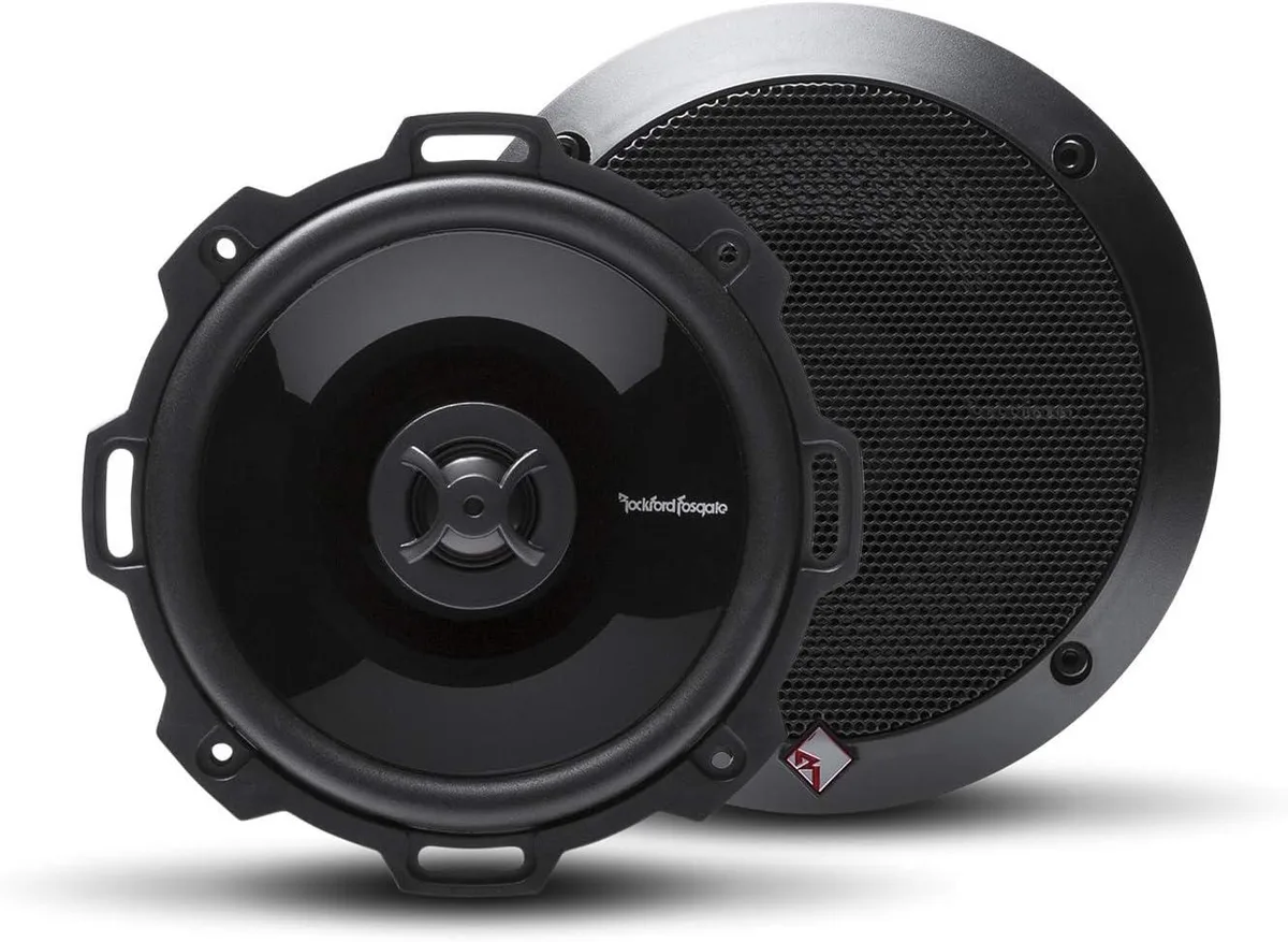 WUQ WUQ P152 5.25" 2-Way Coaxial Speakers Black (Pair) car electronics accessory — product photo