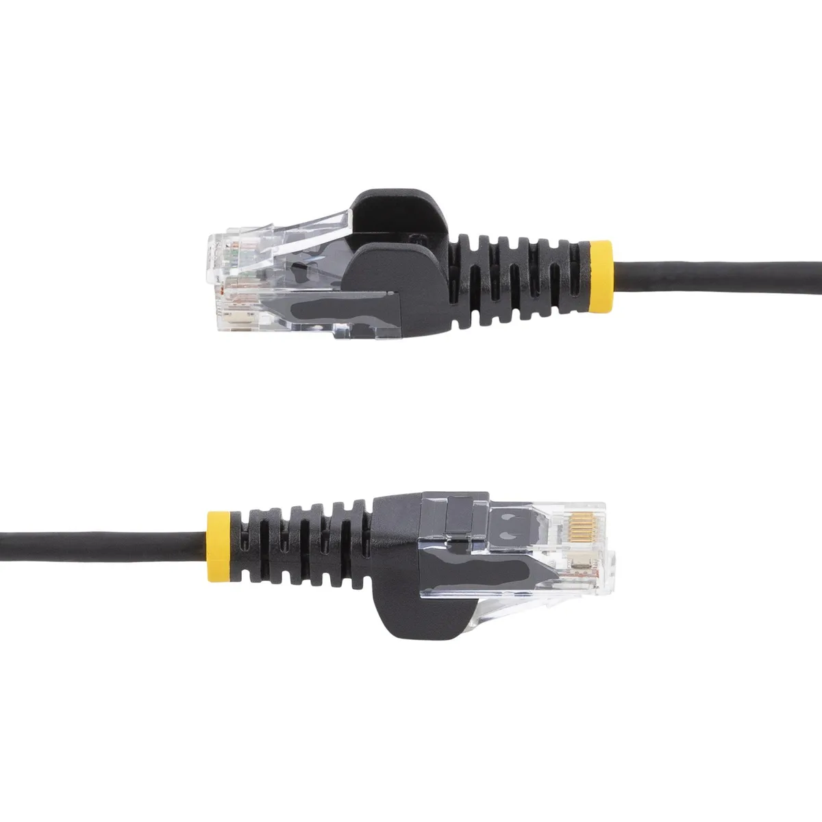 Black slim CAT6 Ethernet cable 25ft