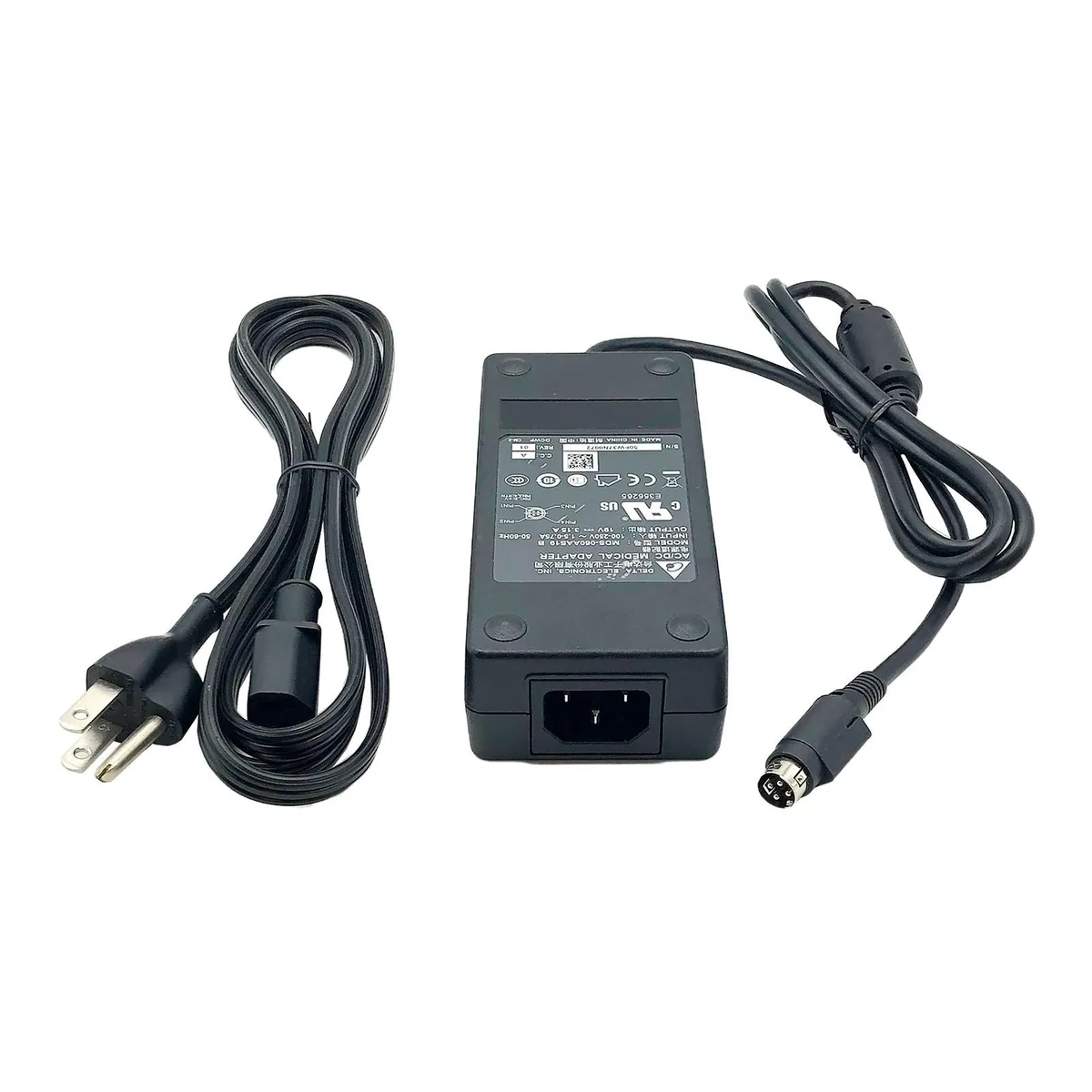 DELTA ELECTRONICS DELTA ELECTRONICS MDS-060AAS19 B 60W 19V 3.15A power adapter — product photo
