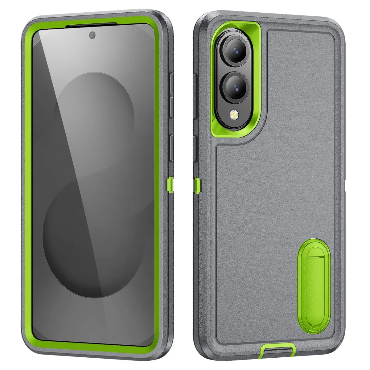 TYJKeJi TYJKeJi Hybrid Kickstand Case for Samsung Galaxy S25 Edge Gray — product photo
