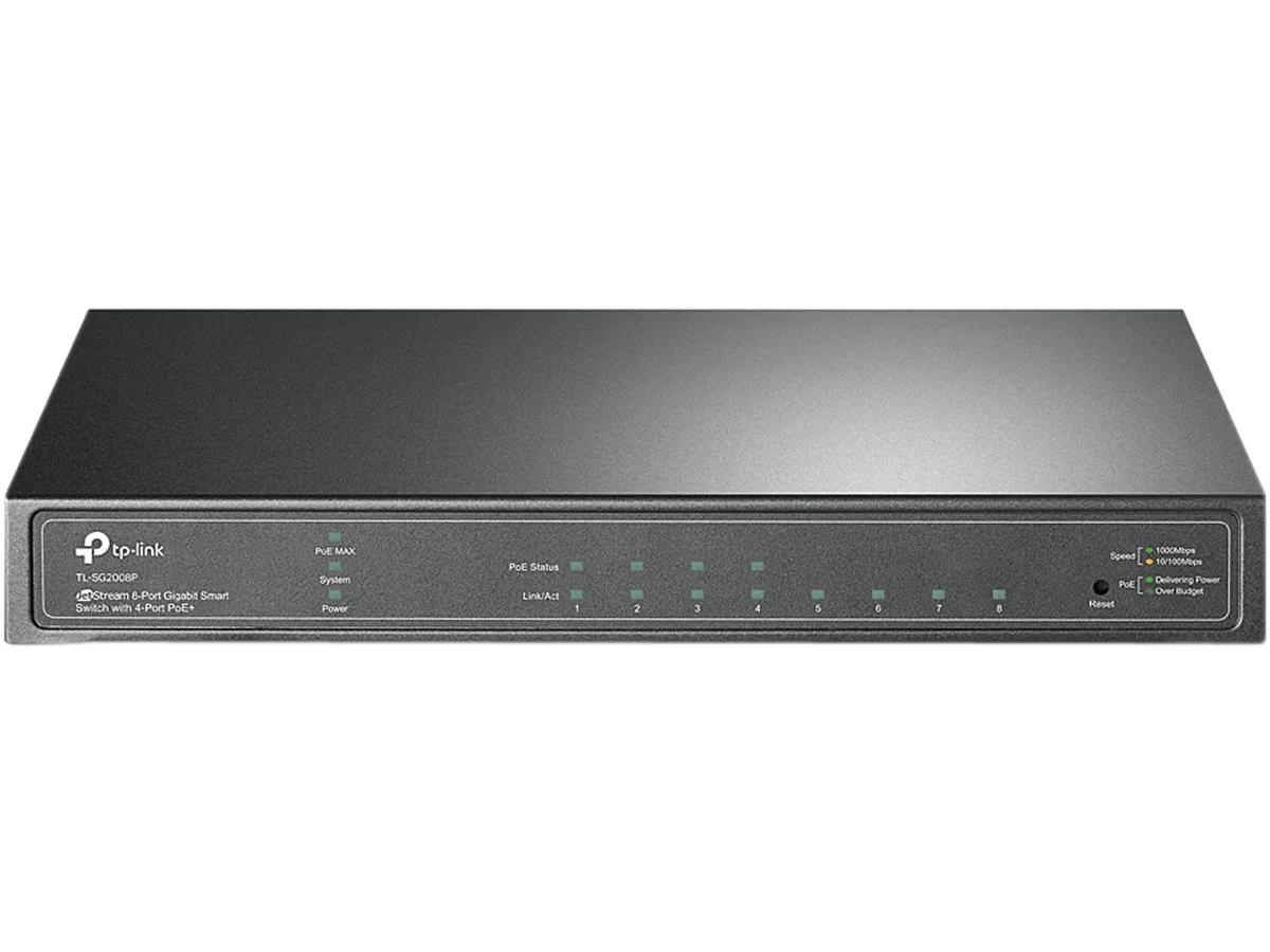 TP-Link TP-Link SG2008P 8-port Gigabit smart managed PoE+ switch 62W — product photo