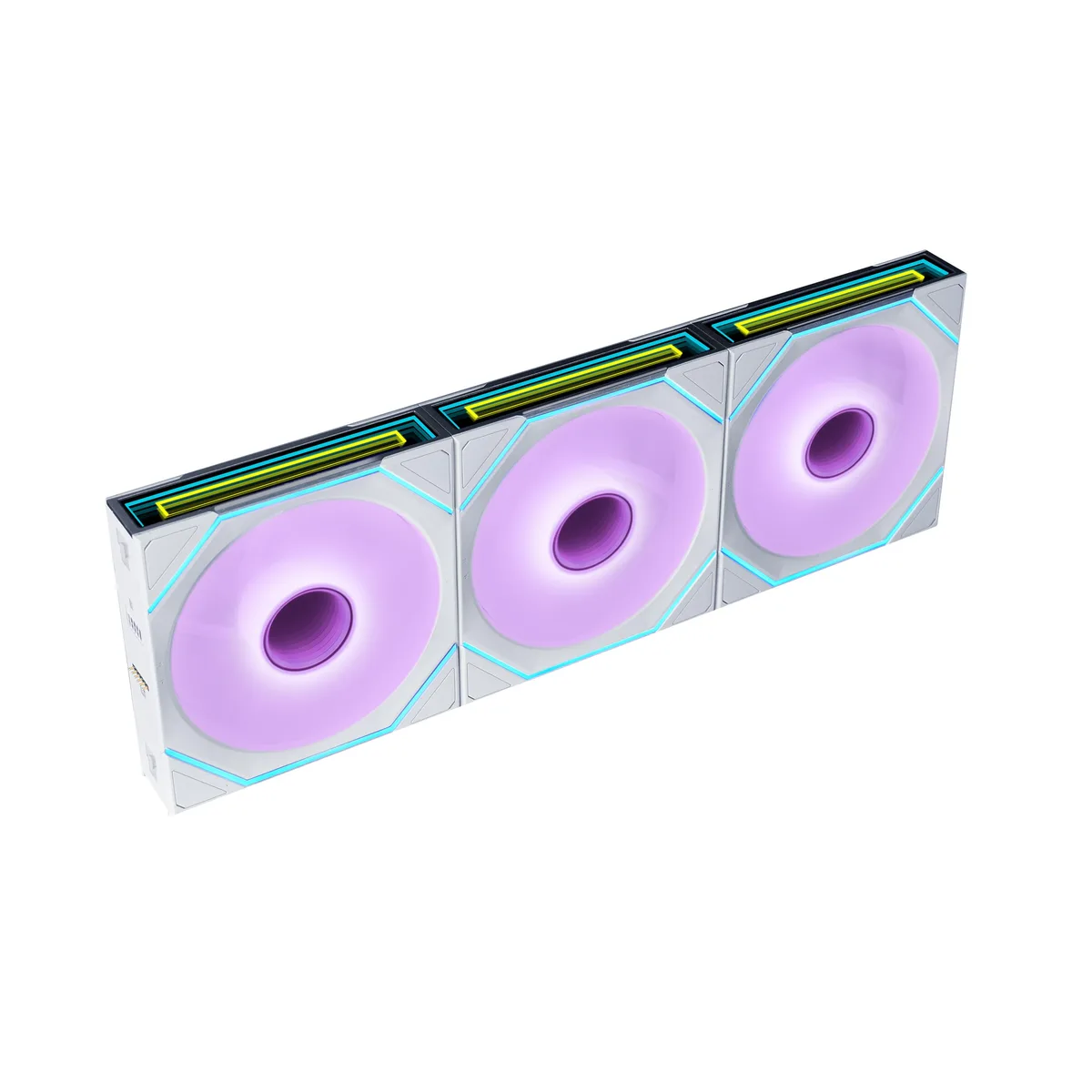 Lian Li Lian Li UNI FAN SL-INF Flex 120mm Reverse Blade ARGB Fan 3 Pack White — product photo