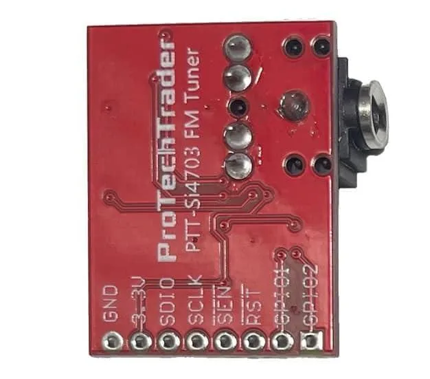 ProTechTrader ProTechTrader PTT-Si4703 FM Tuner Breakout Board V13 — product photo