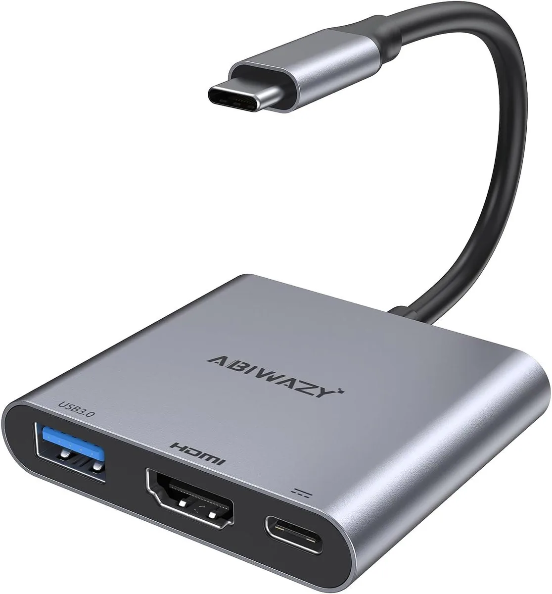 MCHOSE MCHOSE USB C to HDMI Multiport Adapter 4K 30Hz Grey — product photo