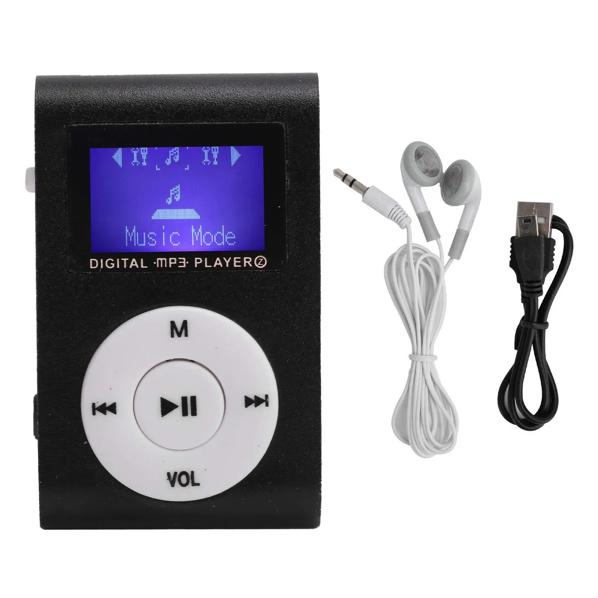 GOTOTOP 32 GB MP3 Player Black 0.96 in LCD 47 g — product photo