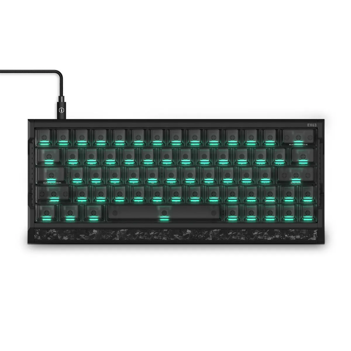 Vszerda Vszerda EV63 Hall Effect Magnetic Gaming Keyboard 60% Dark Side — product photo