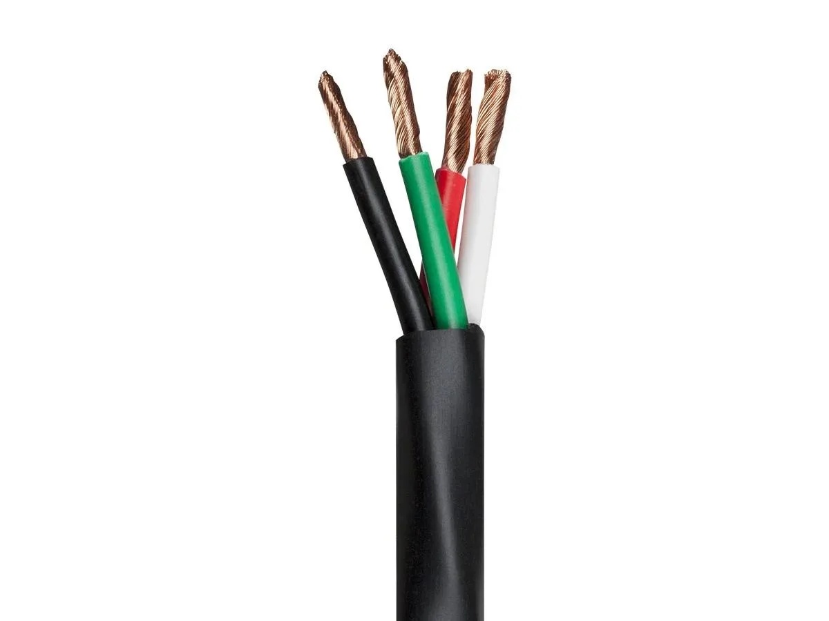 Monoprice Inc. Monoprice Inc. 113712 Speaker Wire 12AWG 4-Conductor CMP 100ft Black — product photo