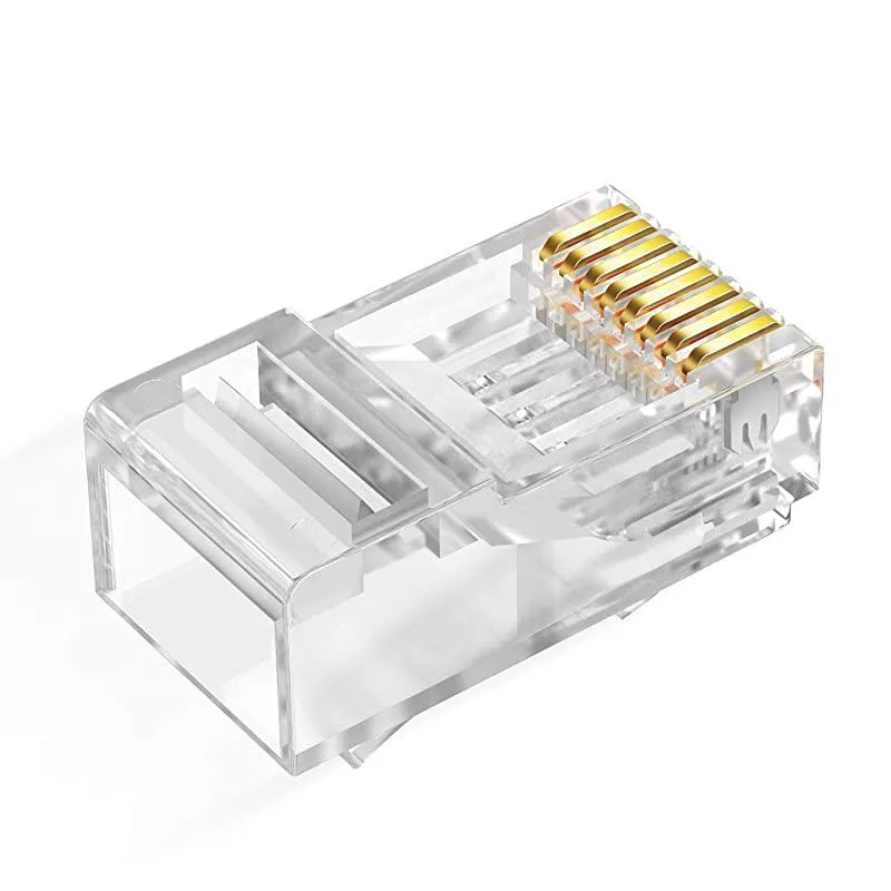 United Sanitizer Alliance United Sanitizer Alliance CAT6 RJ45 Gold Plated 8P8C Connectors 50 Pack Pro Sound — product photo