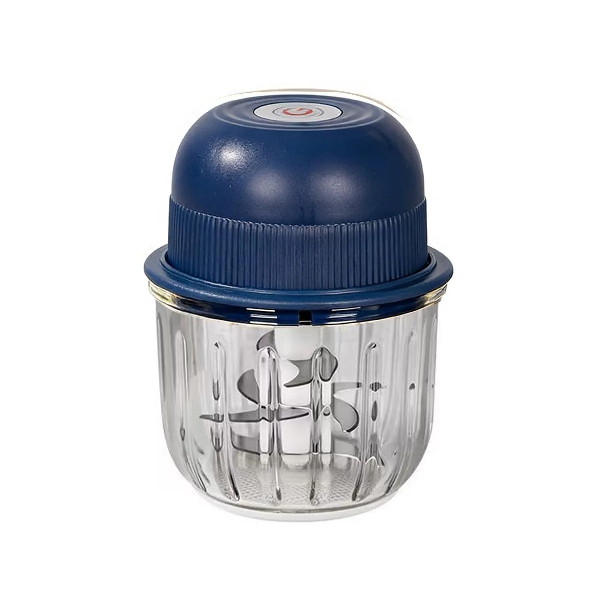  YIYIMIMO SZZTH 350ml Glass Bowl Food Processor Blue 40W 12-blade Type-C — product photo