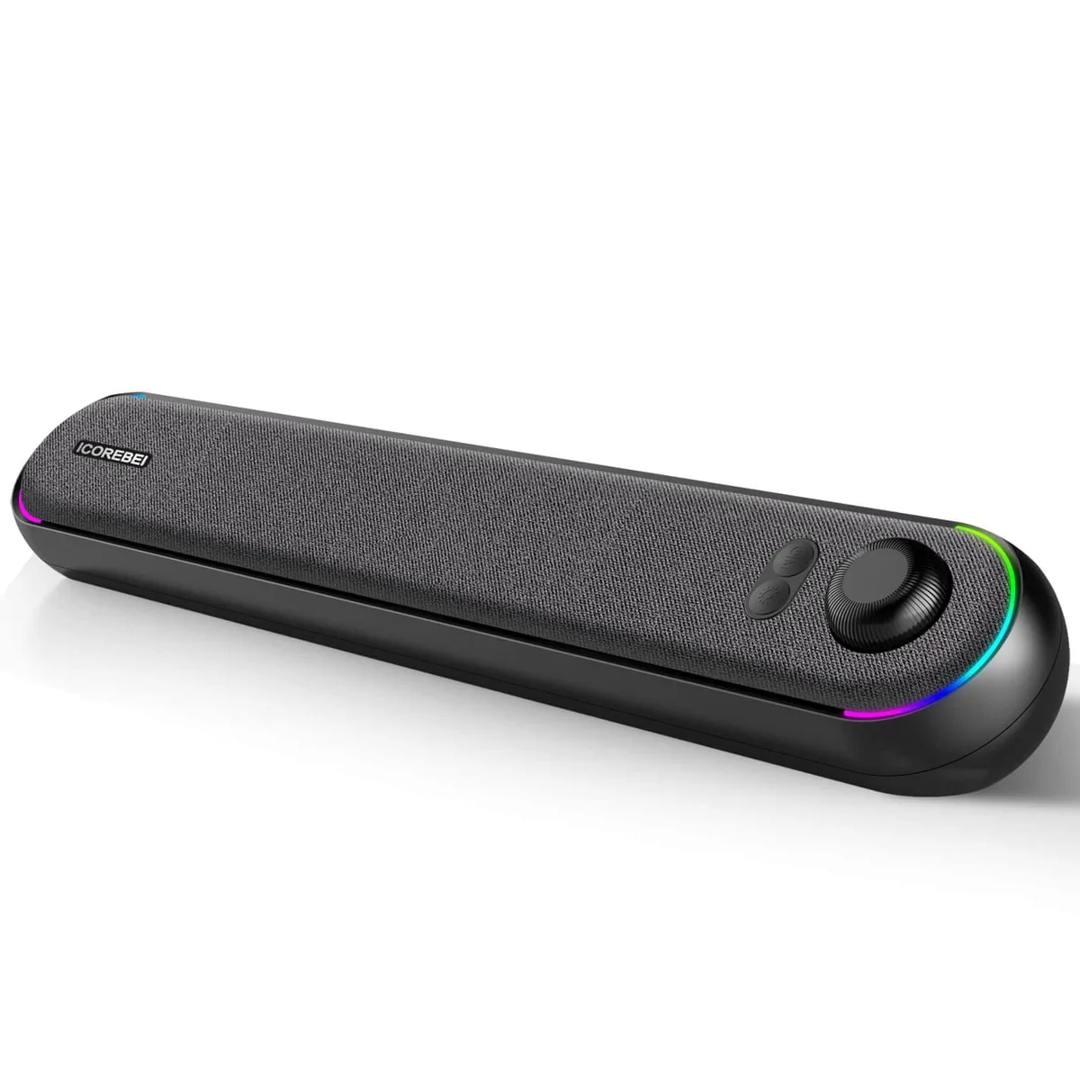  ICOREBEI Computer Speakers Soundbar 16.0 in 6 W Bluetooth 5.3 USB-C RGB — product photo